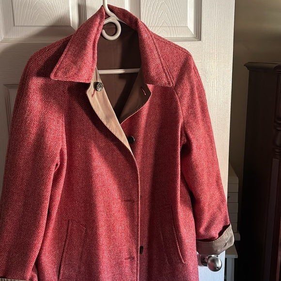 Balmain Pink Trench Coat - Picture 3 of 12